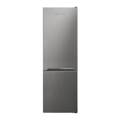 NordMende 54cm Freestanding 170cm Low Frost Fridge Freezer SILVER | Keans Claremorris