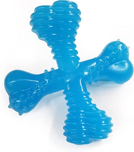 Nylabone Puppy Teething Chew X Bone XS for small puppies, durable chew toy | Keans Claremorris