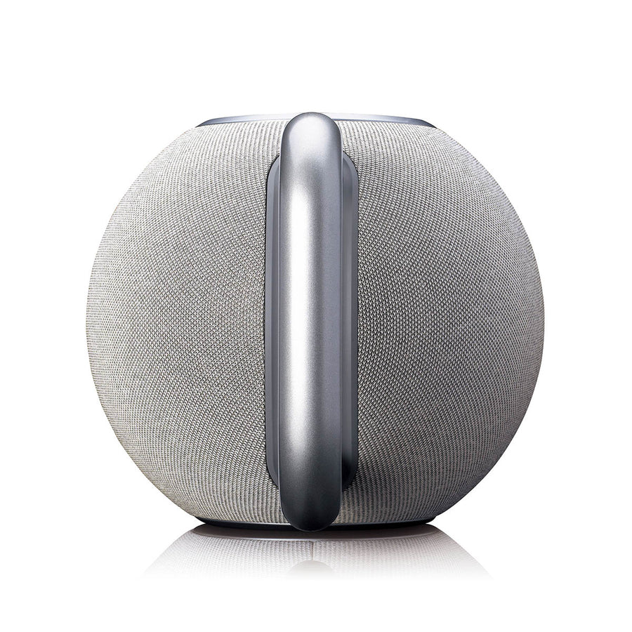 LENCO 360° Bluetooth speaker with Auracast - Grey | ORBITA-360GY - Image 6