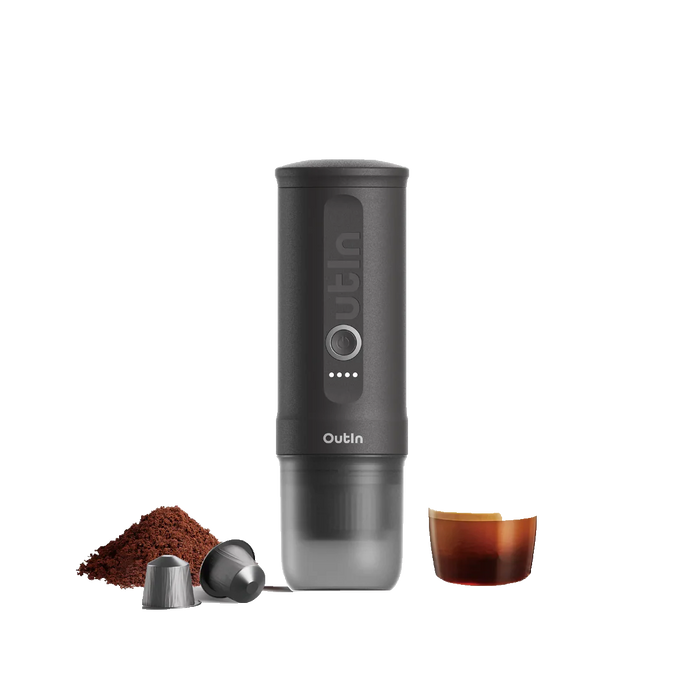 Outin Nano Portable Espresso Machine – Space Grey|OTEM-01-SG Keans Claremorris