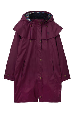 Outrider Women Waterproof Rain Coat | Plum