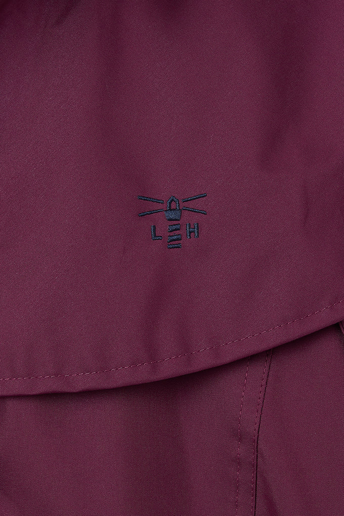 Outrider Women Waterproof Rain Coat | Plum - Image 2