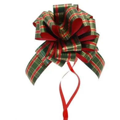 31mm Tartan Pull Bows — Box of 30