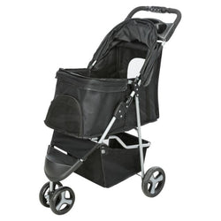 Pet Buggy Stroller for pets with mesh windows and storage basket – comfortable and durable | Keans Claremorris