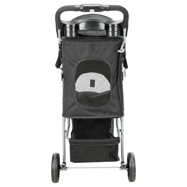 Pet Buggy Stroller for pets with mesh windows and storage basket – durable, lightweight design by Keans Claremorris