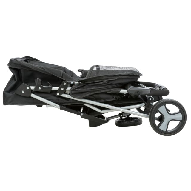 Pet Buggy Stroller for pets with mesh windows and storage basket – durable, lightweight design | Keans Claremorris