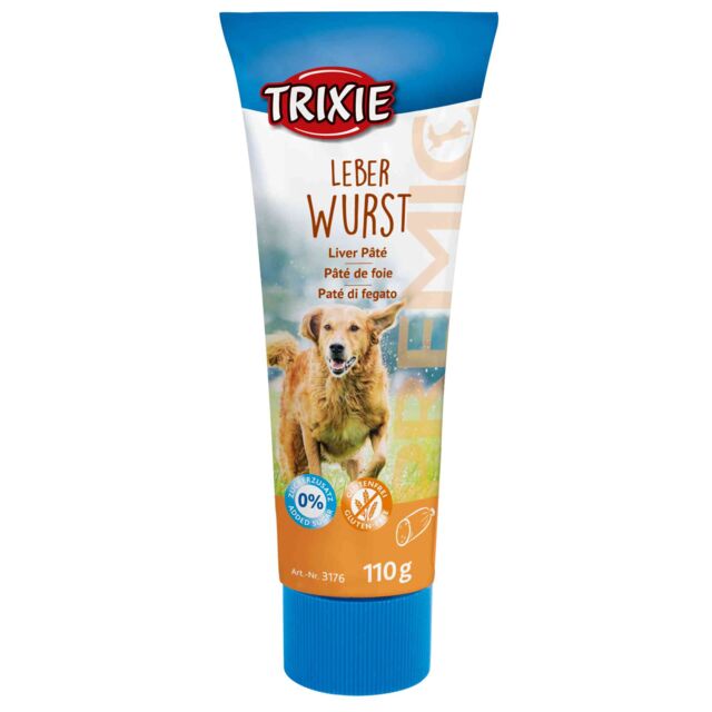 Premio Liver Pate 110g - no added sugar except bacon, reduced salt and spice, aids medicine application | Keans Claremorris