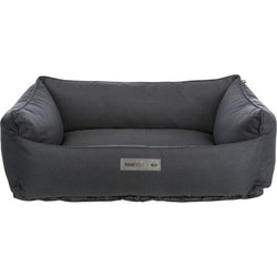 Trixie Farello Dark Grey Dog Bed 100x70cm, comfortable pet cushion - available at Keans Claremorris