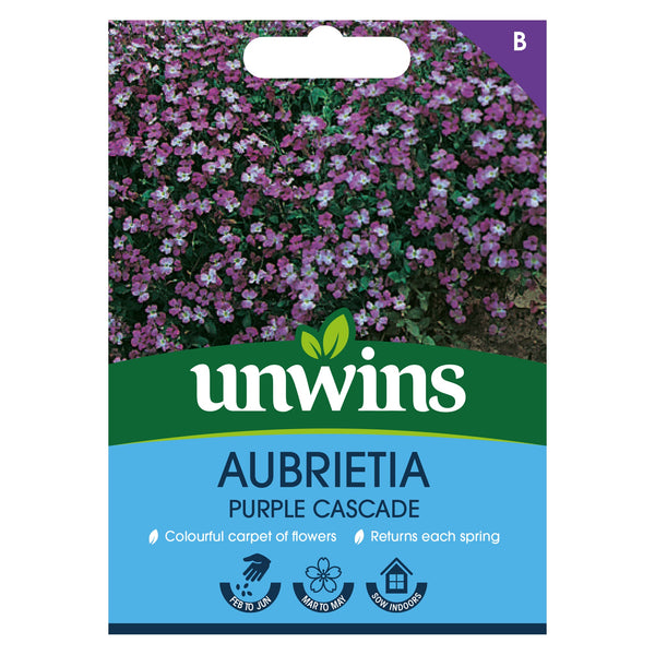 Aubrietia Purple Cascade Seeds