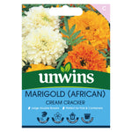 Load image into Gallery viewer, African Marigold Cream Cracker Seeds
