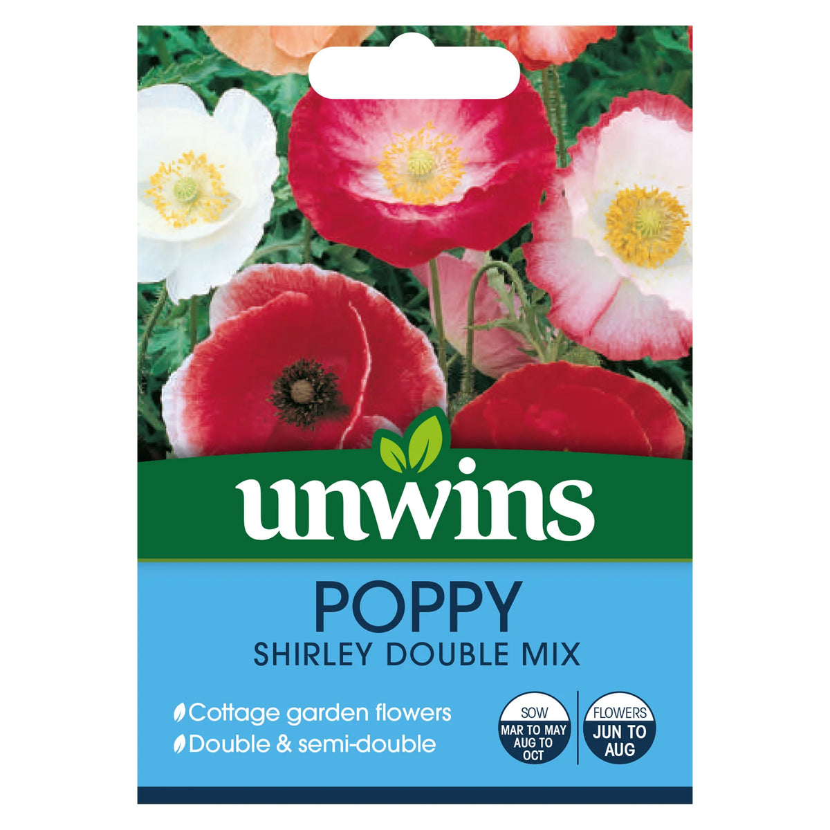 Simley Poppy Poppy Shirley Double Mix