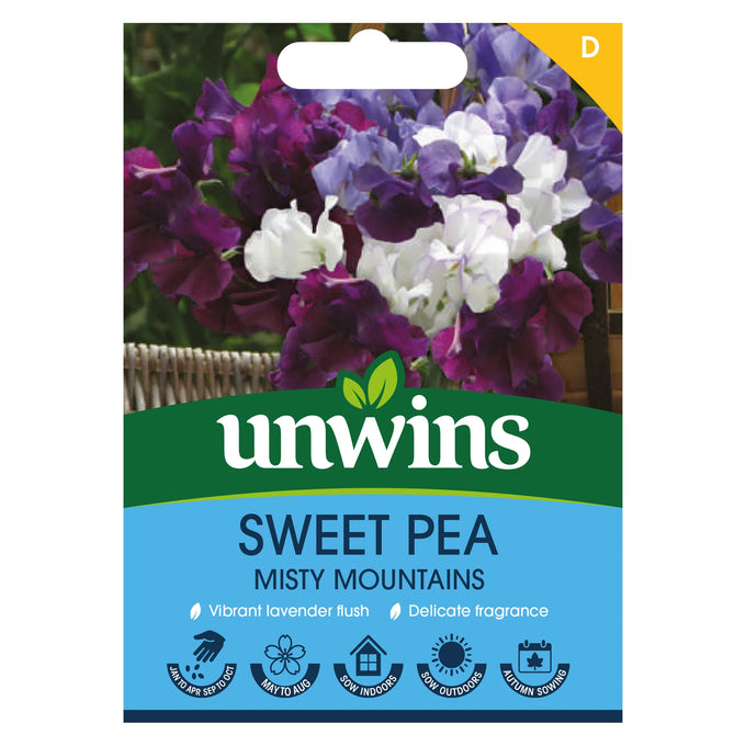 Sweet Pea Misty Mountains - Image 1