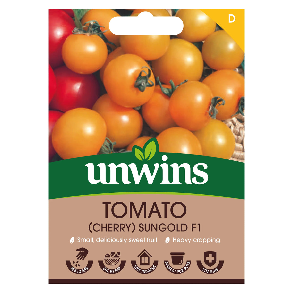Tomato (Cherry) Sungold F1 - Image 1