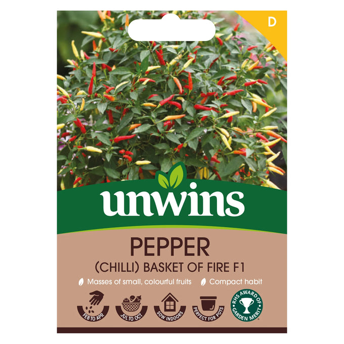Pepper (Chilli) Basket of Fire F1 - Image 1