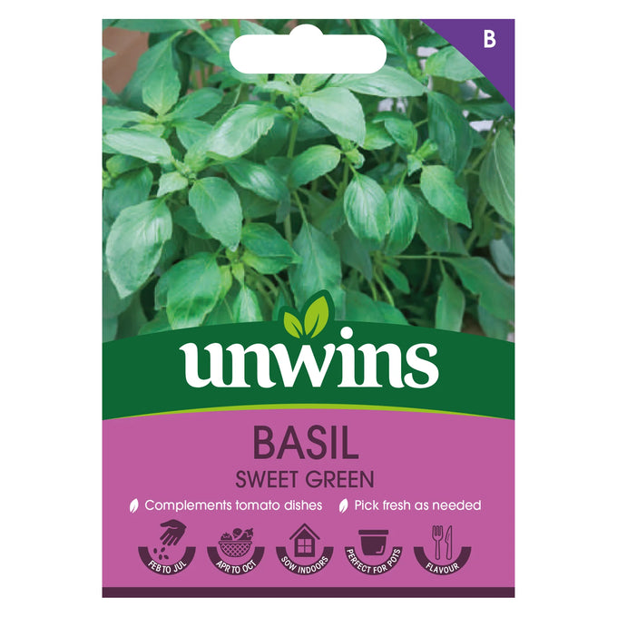 Herb Basil Sweet Green - Image 1