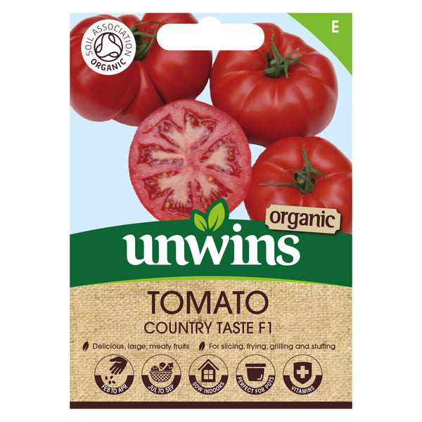 Tomato (Beefsteak) Country Taste F1 (Organic)