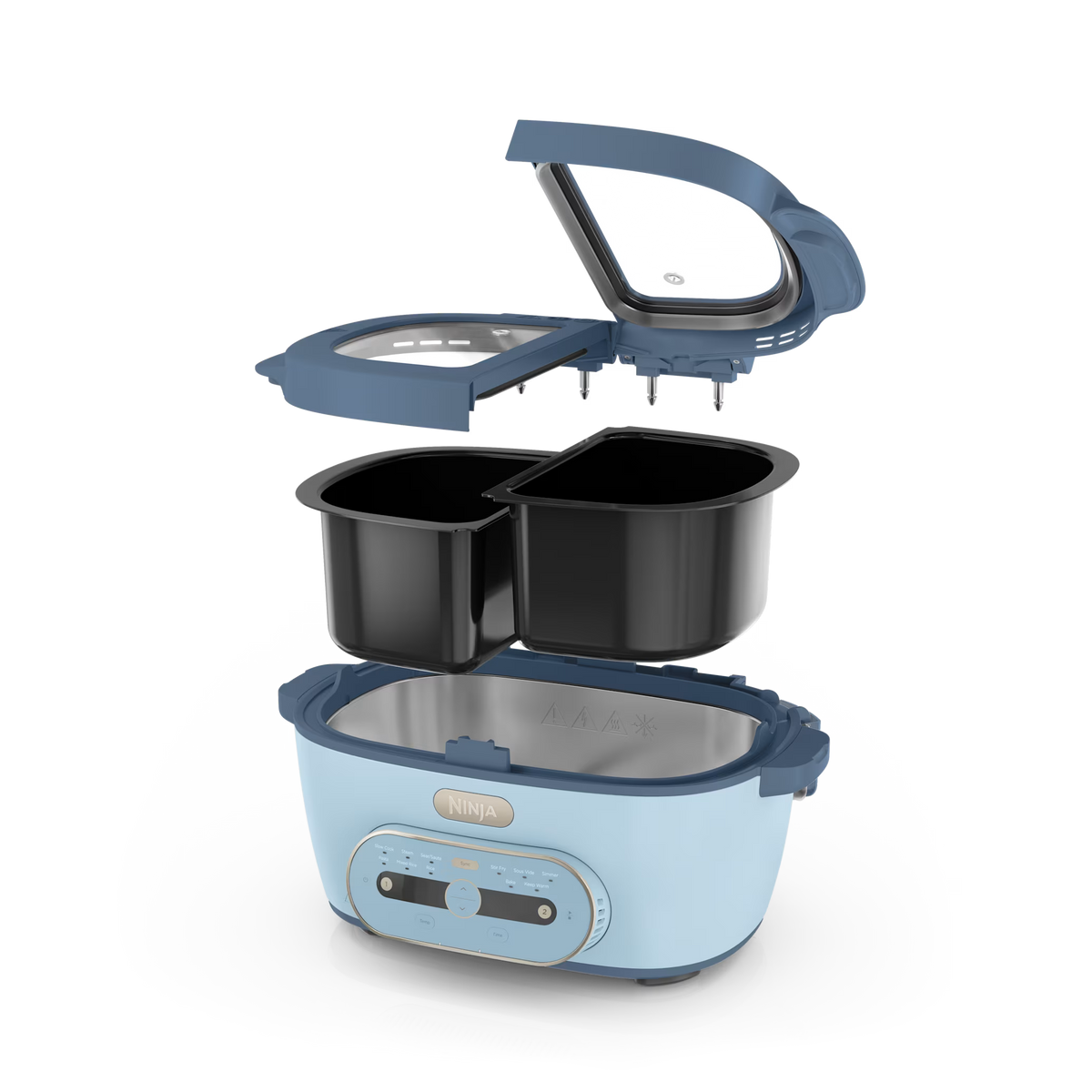 Ninja Multipot 10-In-1 Multi-Cooker – Glacier Blue | MZ1000UKBL6 - Image 2