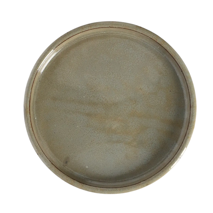 Glazed Sucer Grey 25cm - Image 2