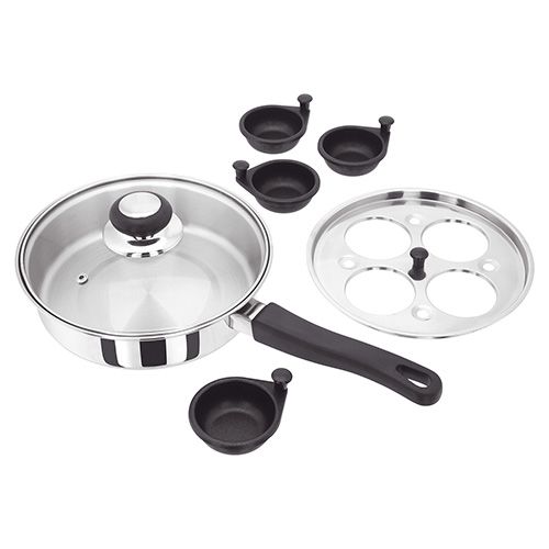 Judge Essentials 20cm 4-Cup Egg Poacher, Non-Stick, Durable Cookware – Available at Keans Claremorris