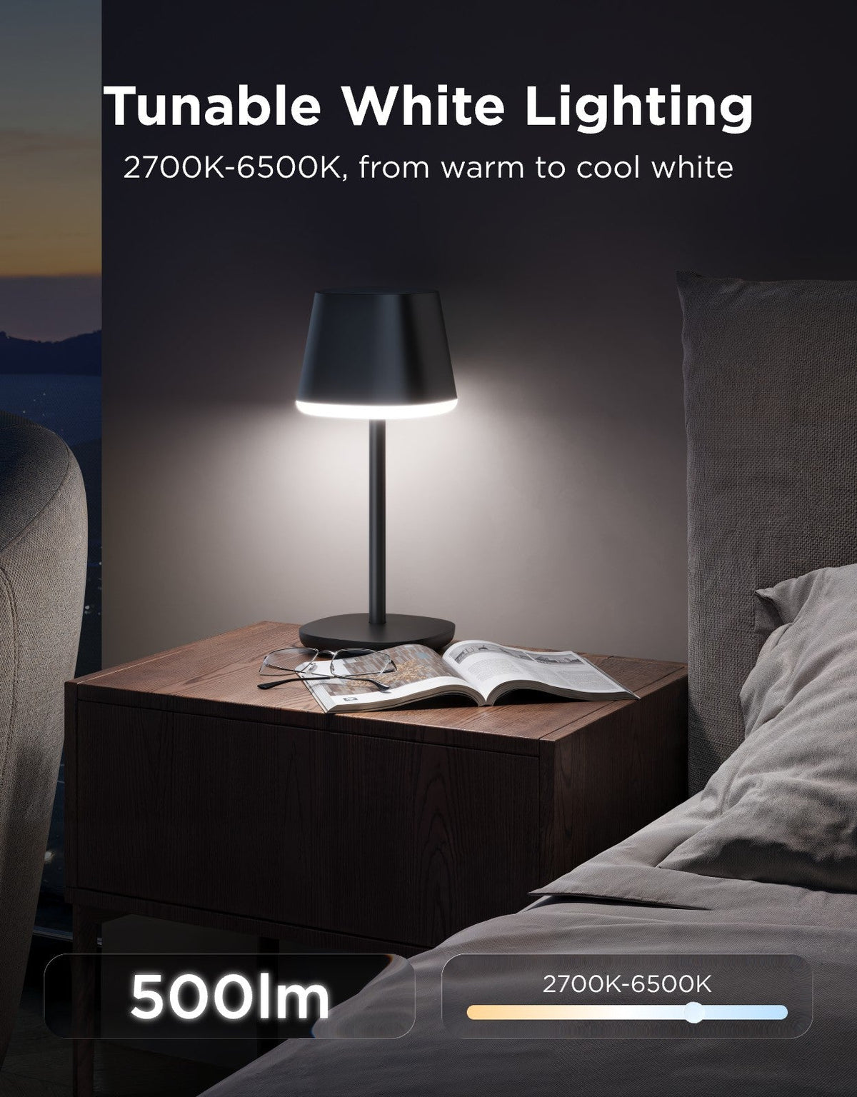 Govee Table Lamp Classic S With Battery | R1741B11 - Image 4