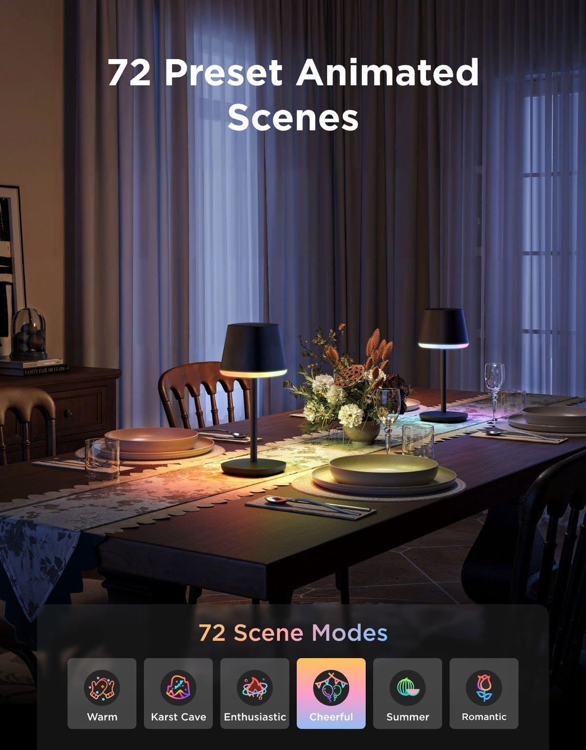 Govee Table Lamp Classic S With Battery | R1741B11 - Image 5