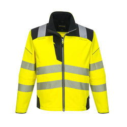 PW3 Hi-Vis Softshell (3L) Yellow/Black M Keans Claremorris