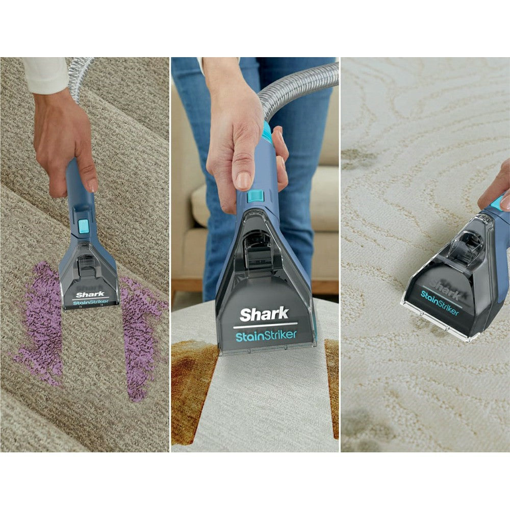 Shark Portable StainStriker Spot Cleaner PX200UK Nordic Blue, compact stain remover - Keans Claremorris