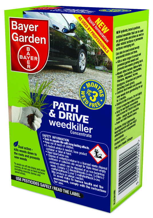 Path & Drive Weedkiller 100ml – season-long, systemic weed control for paths and drives, rain fast, non-staining – Keans