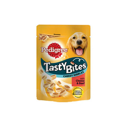 Pedigree Tasty Bites Cheesy Nibbles with Beef Keans Claremorris