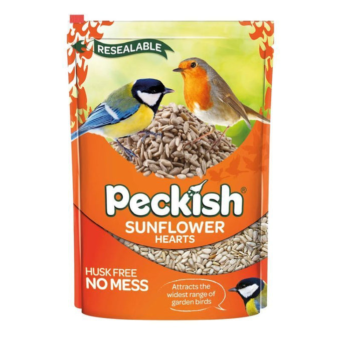 Pekish Sunflower Hearts 12.75kg husk-free bird seed, energy-rich, attracts Goldfinches, Blue Tits – Keans Claremorris