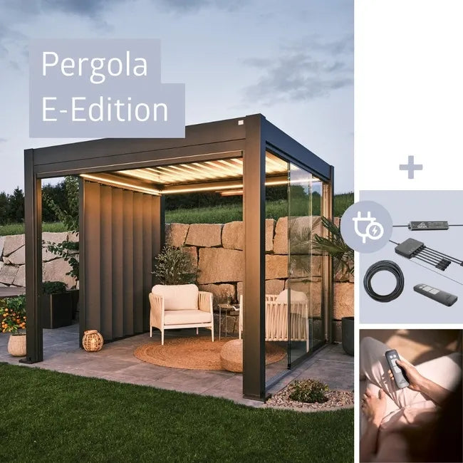 Biohort Pergola Metallic Quartz Grey Frame - Image 14
