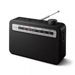 Load image into Gallery viewer, Philips Classic Portable Kitchen Radio | Black
