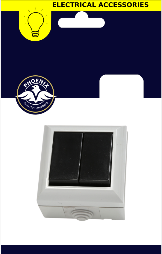 Phoenix 1-Gang Damp-Proof Switch Keans Claremorris