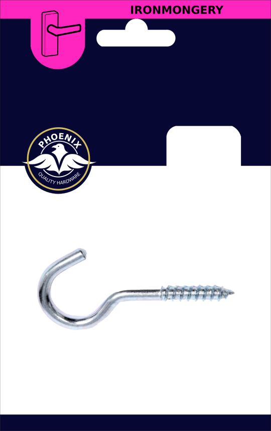 Phoenix 100x18mm Screw Hooks (2) Keans Claremorris