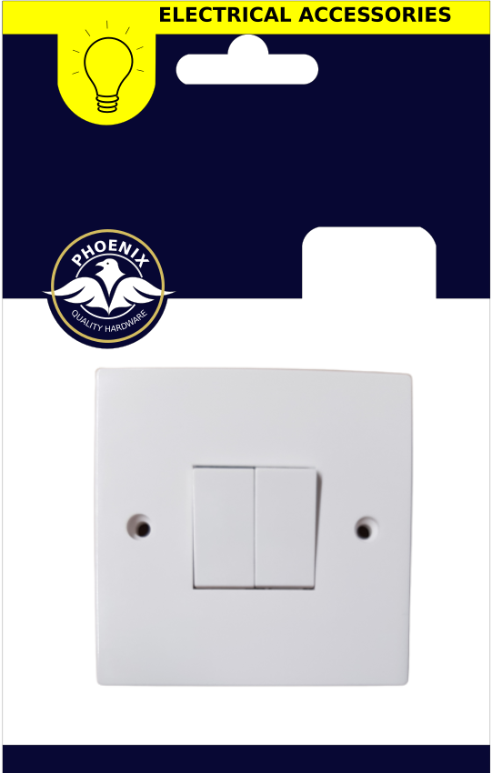 Phoenix 2-Gang 2-Way Light Switch Keans Claremorris