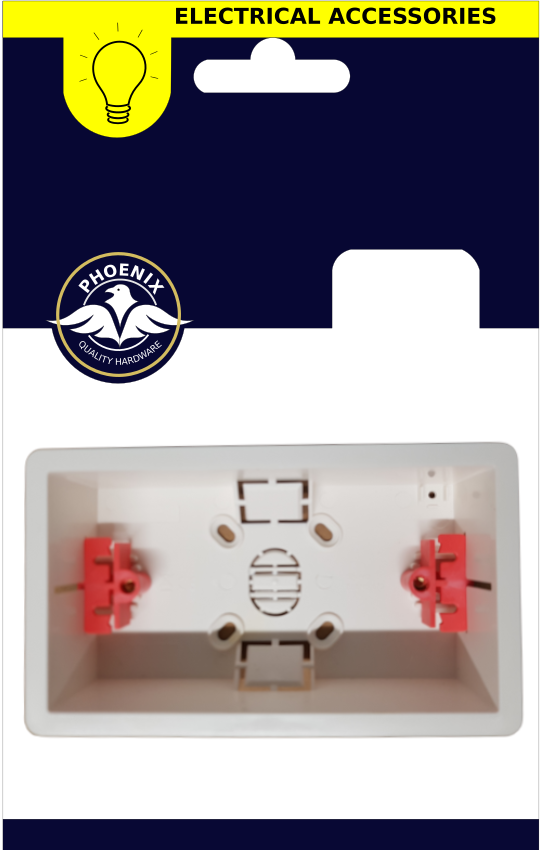 Phoenix 2-Gang Dry Lining Back Box Keans Clarmeorris