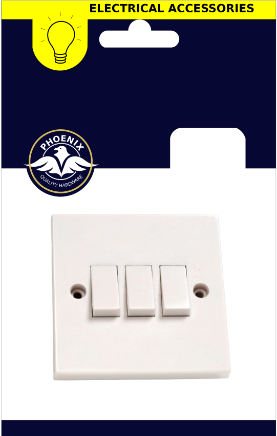 Phoenix 3 Gang 2 Way Light Switch Keans Claremorris