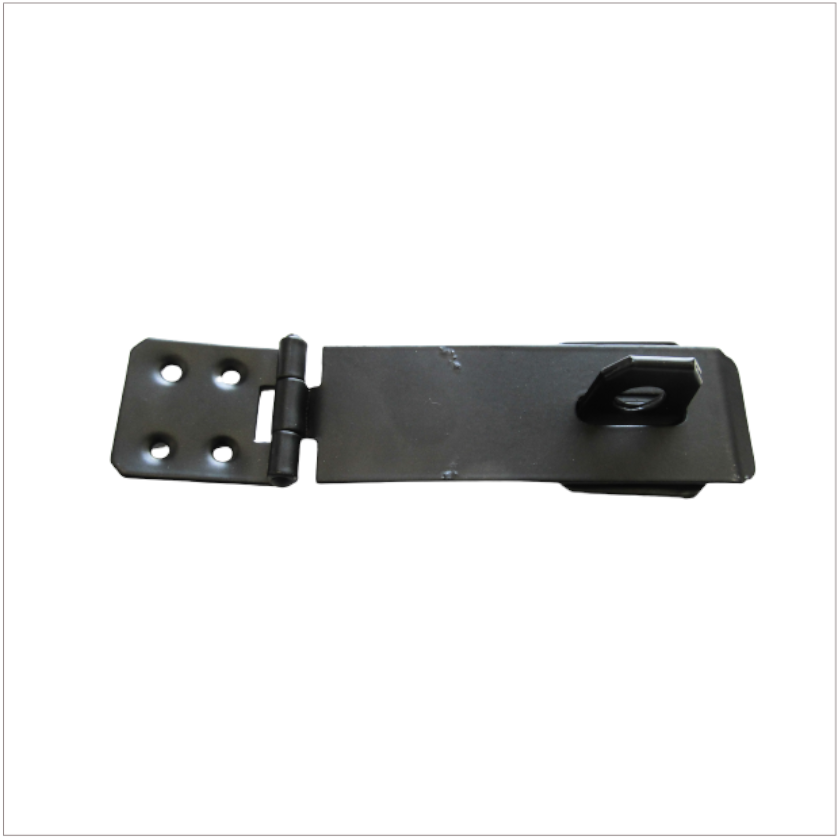 Phoenix 4½" Safety Hasp &  Staple Black Keans Claremorris
