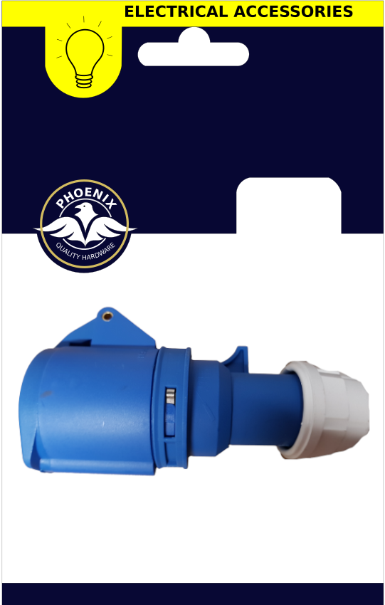 Phoenix Blue Socket Ip-44 16A 230V Keans Claremorris
