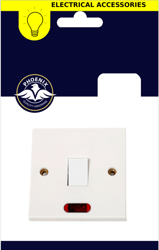 Phoenix Double Pole Switch & Neon 20 Amp Keans Claremorris