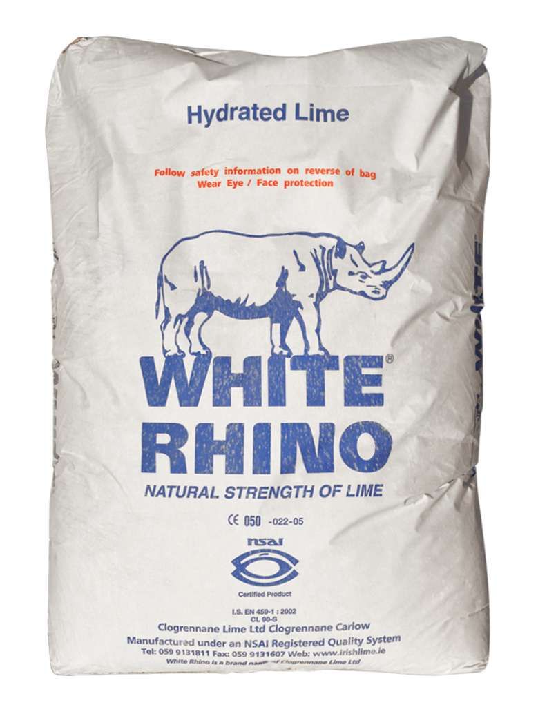 Plasto Lime 25Kg Hydrated Lime White 10028 Keans Claremorris