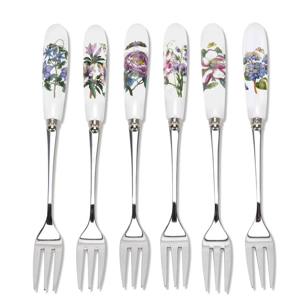 Portmeirion Pastry Forks S/6 Keans Claremorris