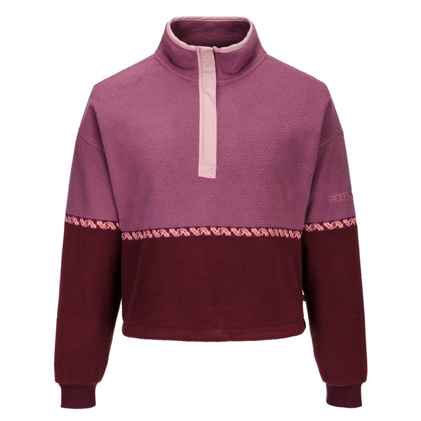 Portwest Ladies - Fane Fleece - Grape Keans Claremorris