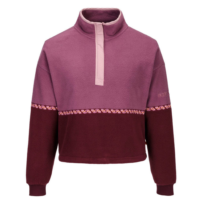 Portwest Ladies - Fane Fleece - Grape Keans Claremorris