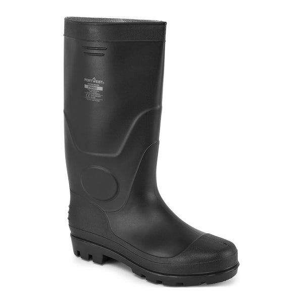 Portwest Occupational PVC Wellington Non Safety Black Keans Claremorris