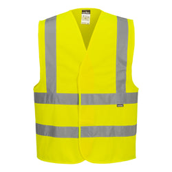 Portwest Two Band Hi-Viz Vest - Yellow S/M Keans Claremorris