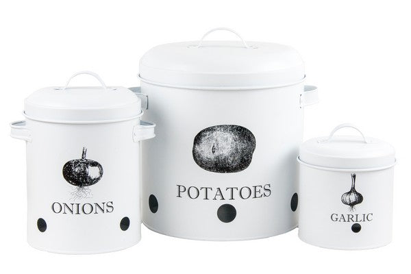 Potato Onion Garlic Storage Containers Keans Claremorris