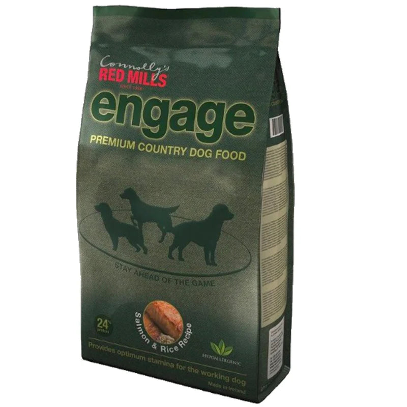Premium Dog Food 15KG - Engage Salmon Red Mills  Keans Claremorris Pet Stop