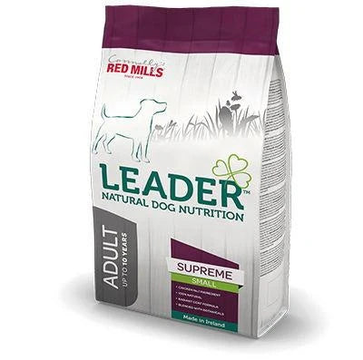 Premium Dog Food 2KG - Leader - Adult Supreme - Small Breed | Red Mills Dog Food | Keans Claremorris