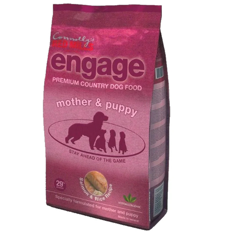 Premium Dog Food 15KG - Engage Mother and Puppy Food  Salmon & Rice